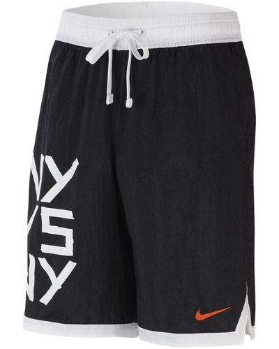Nike " Throwback ""ny Vs. Ny"" Basketball Shorts - Black