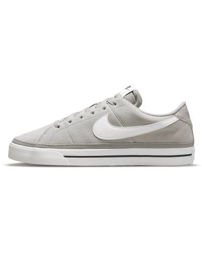 Nike Court Legacy Suede Shoes - White
