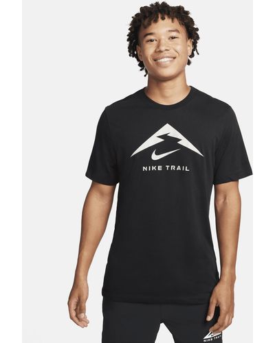 Nike Dri-fit Trail Running T-shirt - Black