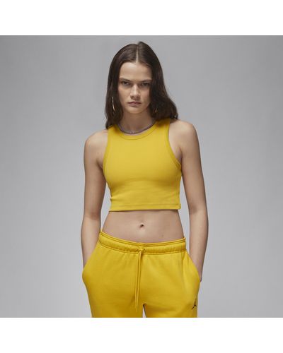 Nike Jordan Tank Top Polyester - Yellow