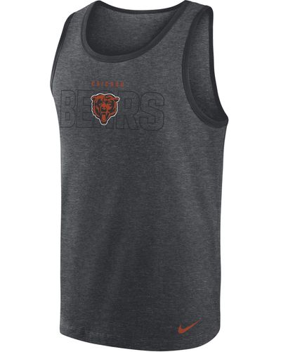 Nike Team (nfl Chicago Bears) Tank Top - Gray