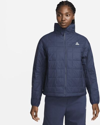 Nike Acg "rope De Dope" Therma-fit Adv Quilted Jacket - Blue