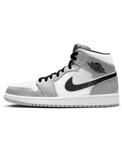 Nike Air Jordan 1 Mid Shoes - Gray