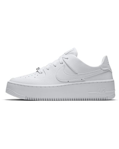 Nike Air Force 1 Sage Low Shoe Leather - White