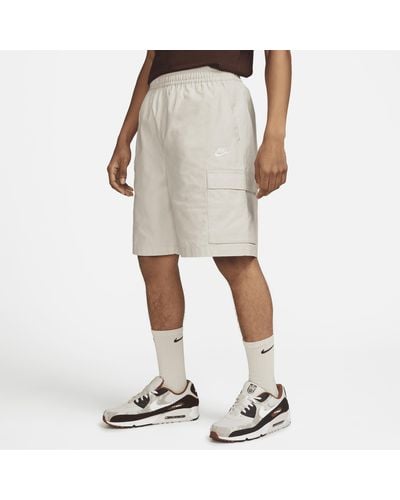 Nike Club Woven Cargo Shorts - Natural