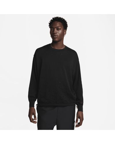 Nike Sportswear Tech Pack Long-sleeve Sweater Polyester - Black