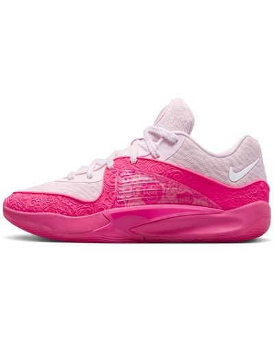 Nike Kd16 "aunt Pearl" Basketball Shoes - Pink