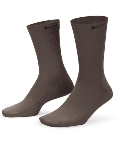 Nike Sheer Crew Socks (1 Pair) - Brown