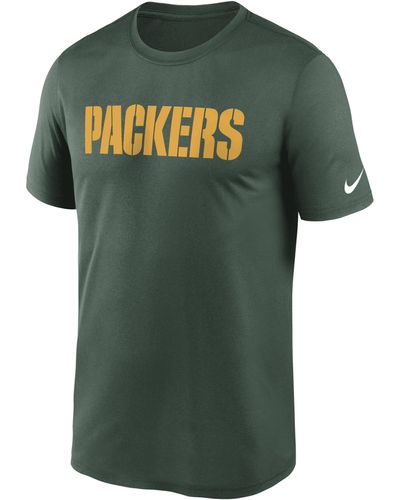 Nike Dri-fit Wordmark Legend (nfl Green Bay Packers) T-shirt