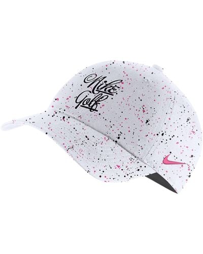 Nike Golf Speckled Print Hat - White