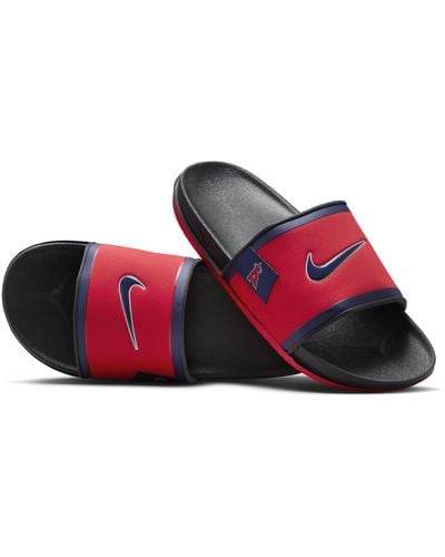 Nike Offcourt (los Angeles Angels) Offcourt Slides - Red