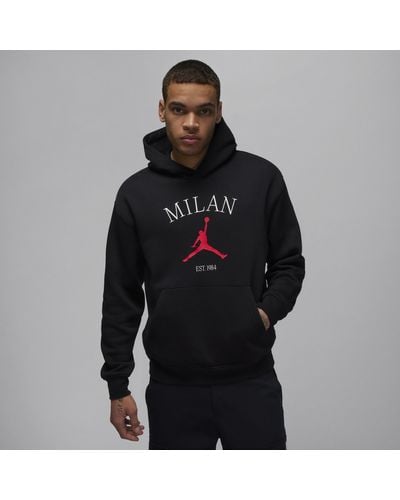 Nike Jordan London Pullover Hoodie Polyester - Black