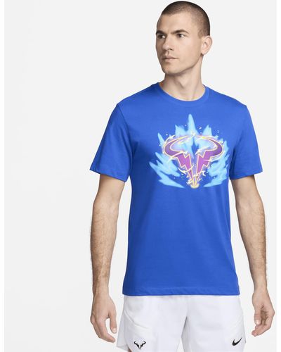 Nike Rafa Court Dri-fit Tennis T-shirt - Blue