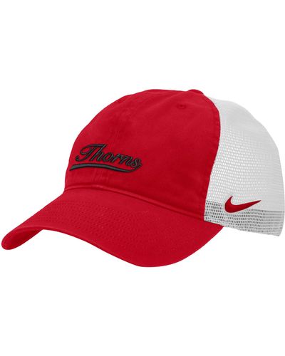 Nike Portland Thorns Heritage86 Soccer Trucker Hat - Red