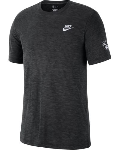 Nike Brooklyn Nets Essential Club Nba T-shirt - Black