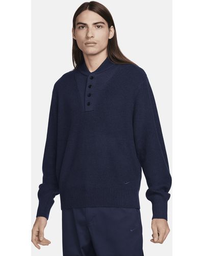 Military shop henley sweater