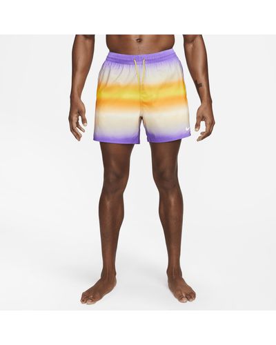 Nike 5" Swim Volley Shorts - Yellow