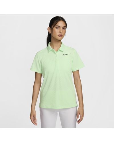 Nike Polo da golf a manica corta dri-fit adv tour - Verde
