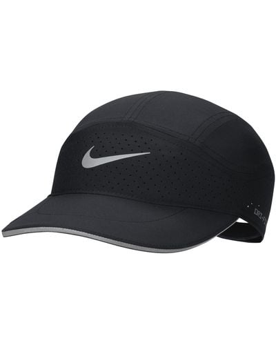 Nike Dri-fit Adv Fly Unstructured Reflective Cap - Black