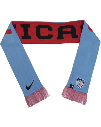 Nike Chicago Red Stars Soccer Scarf - Blue