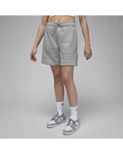 Nike Jordan Brooklyn Fleece Shorts Cotton - Grey