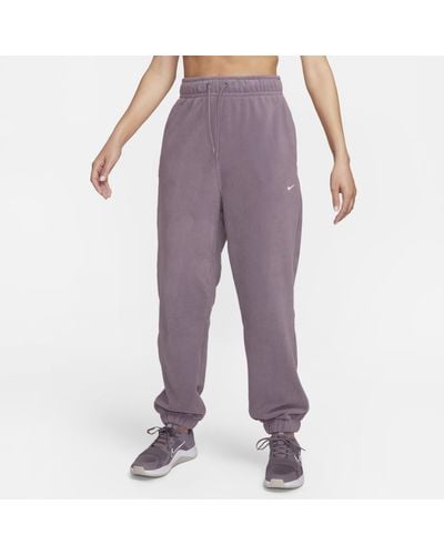 Nike Therma-fit One Loose Fleece Trousers - Purple