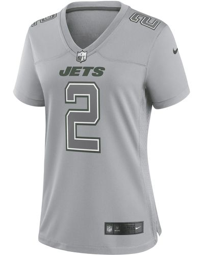 Men's New York Jets Zach Wilson Nike White Game Jersey