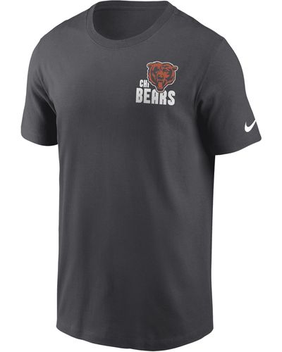 Nike Chicago Bears Blitz Team Essential Nfl T-shirt - Gray