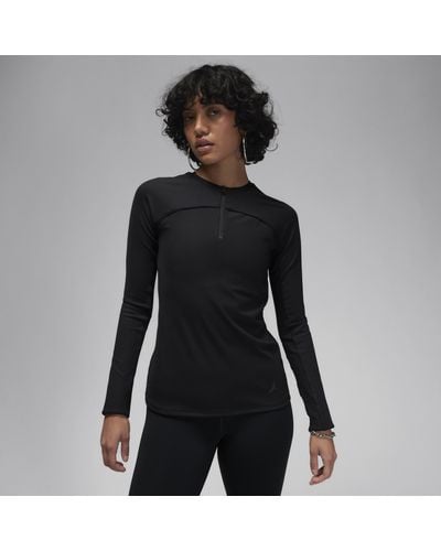 Nike Jordan Sport Long-sleeve Top Polyester - Black