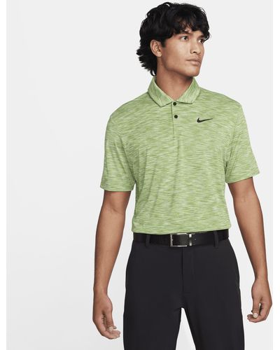 Nike Dri-fit Tour Golf Polo Polyester - Green