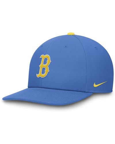 Nike Boston Red Sox City Connect Pro Dri-fit Mlb Adjustable Hat - Blue