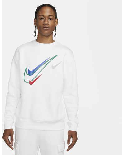 Nike Sportswear Fleece Sweatshirt White