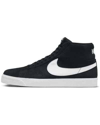 Nike Sb Zoom Blazer Mid Skate Shoe - Black