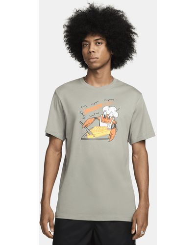 Nike Sportswear T-shirt Cotton - Gray