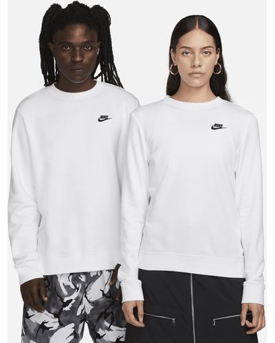 White Nike Sweatshirts for Women | Lyst