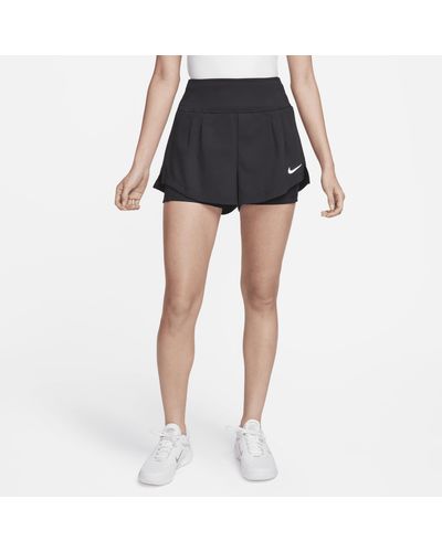 Nike Shorts da tennis dri-fit court advantage - Blu