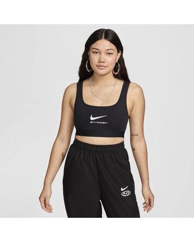 Nike Sportswear Cropped Tank Top Polyester - Black