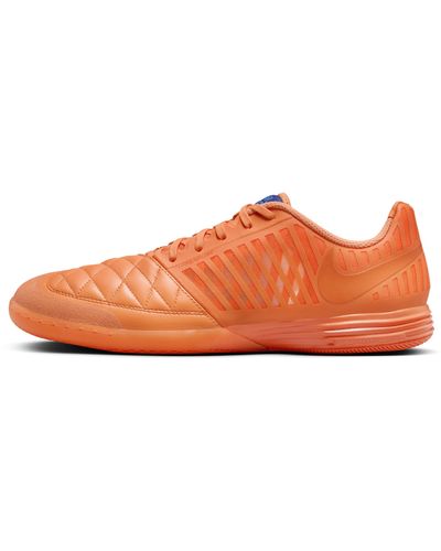 Nike Lunargato Ii Indoor/court Low-top Soccer Shoes - Orange