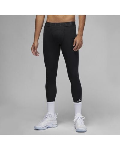Nike Tights a 3/4 jordan sport dri-fit - Nero