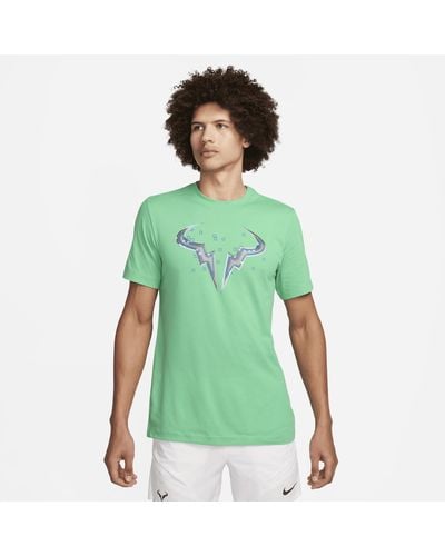 Nike Rafa Court Dri-fit T-shirt Polyester - Green