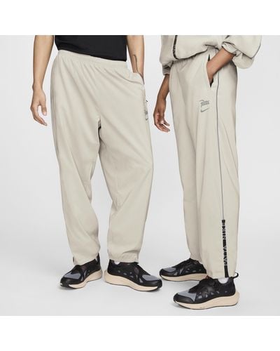 Nike X Patta Running Team Tracksuit Bottoms Polyester - Natural
