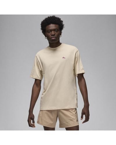 Nike Jordan Brand T-shirt Cotton - Natural
