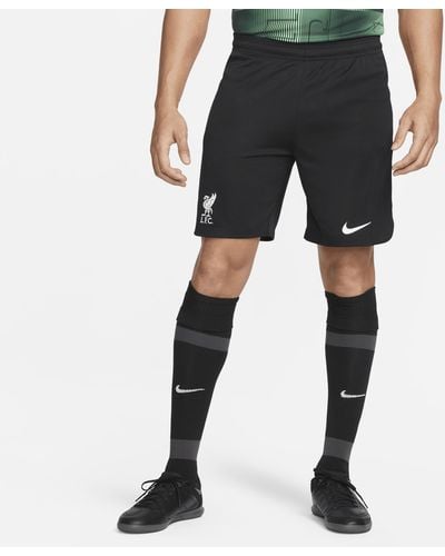 Nike Shorts da calcio dri-fit liverpool fc 2023/24 stadium da uomo - Nero