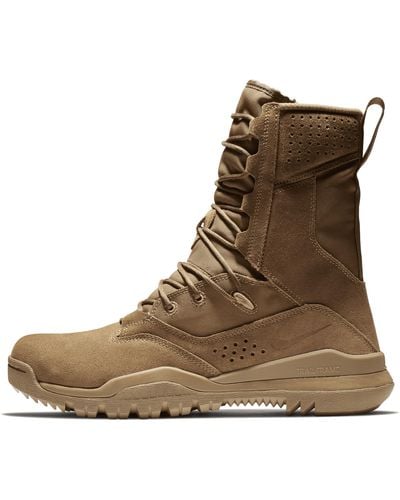 Nike Sfb Field 2 20cm (approx.) Leather Tactical Boot - Brown