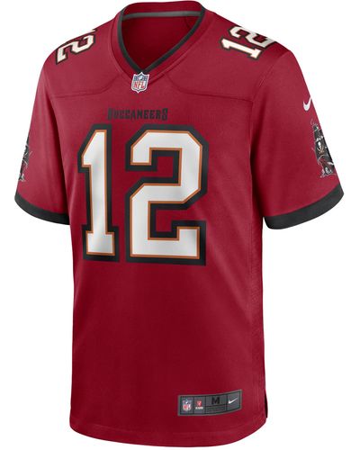 Nike Maglia da partita tampa bay buccaneers (tom brady) nfl - Rosso