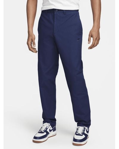 Nike Pantaloni chino club - Blu