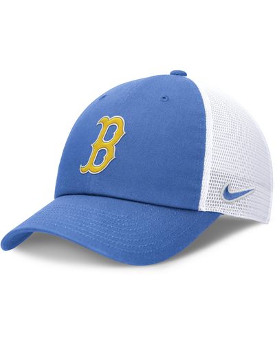 Nike Boston Red Sox City Connect Club Mlb Trucker Adjustable Hat - Blue