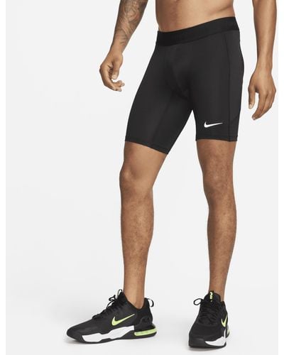 Nike Pro Dri-fit Fitness Long Shorts Polyester - Black