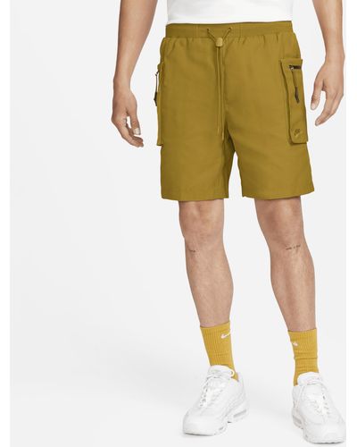 Nike Sportswear Tech Pack Woven Utility Shorts 50% Recycled Polyester - Green