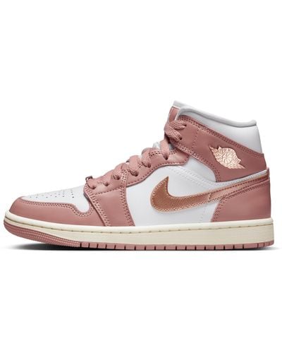 Nike 1 Mid Se Wmns Air Jordan - Pink